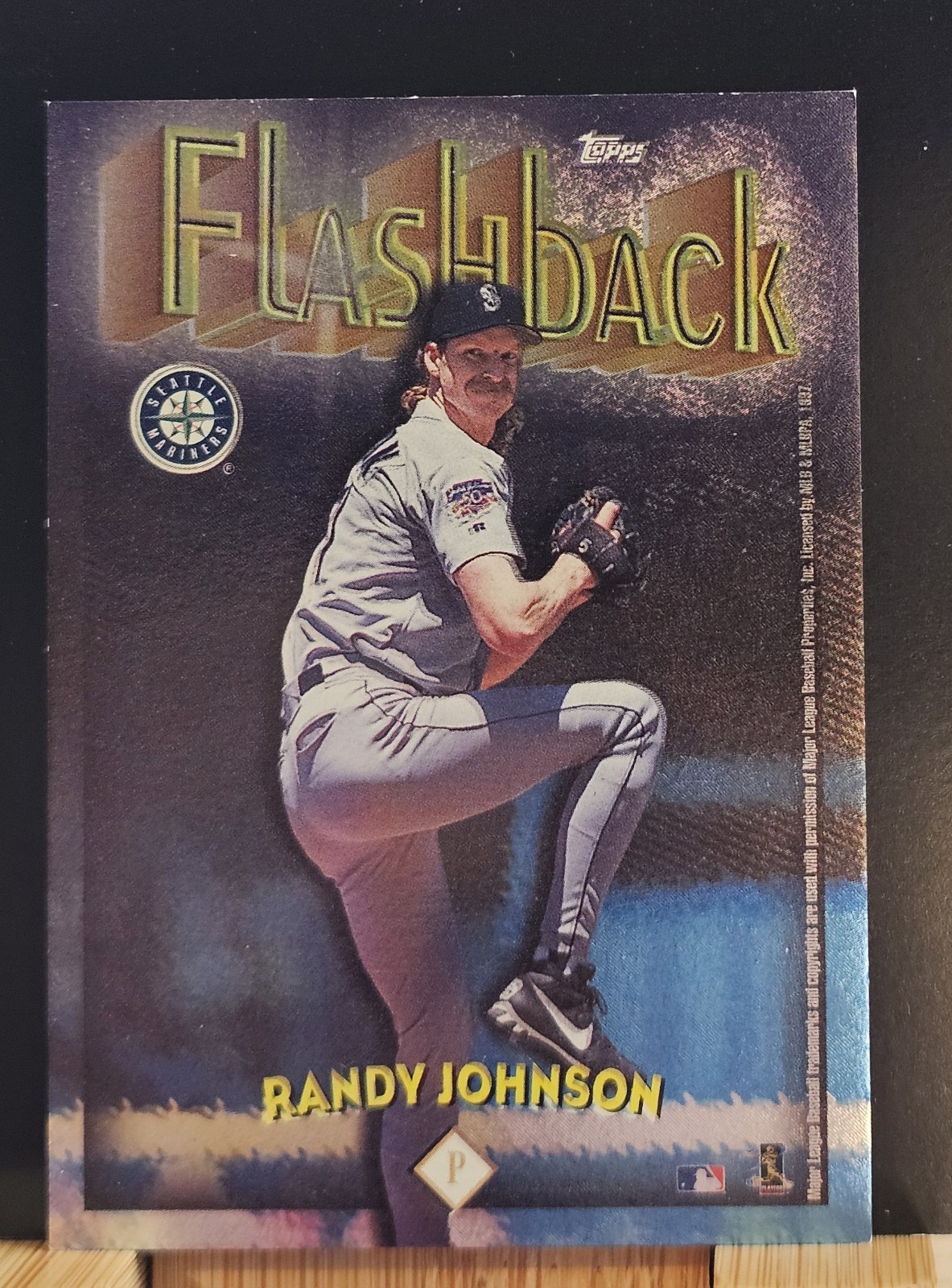 Randy Johnson Expos 1998 Topps Chrome Flashback #FB4