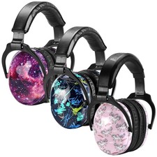 Kids Noise Cancelling Headphones - Adjustable Size, 25dB NRR