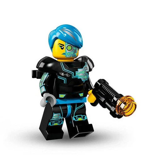 LEGO SERIES 16 MINIFIGURE CYBORG 71013 RARE RETIRED