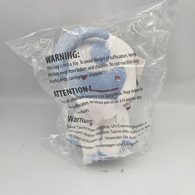Transform Ditto Absol Pokemon Center Original Limited Plush Rare Blue White 6''