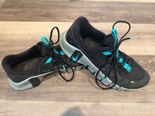 Nike Free Metcon 5 Mens Size 12 Black Clear Jade Mesh Cross-Training DV3949-004