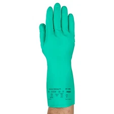 Sol-Vex Unsupported Nitrile Gloves Green XL 1 Pair Lot of 12