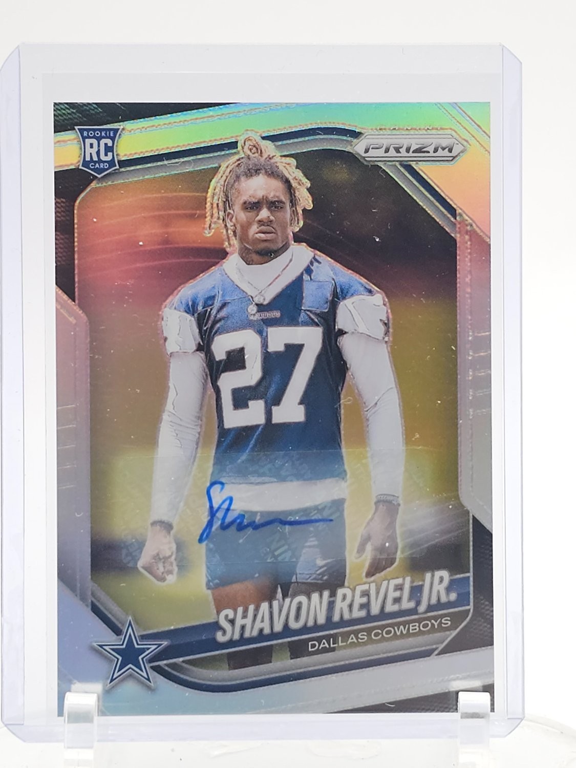 Shavon Revel Panini Prizm #380 Autograph Silver