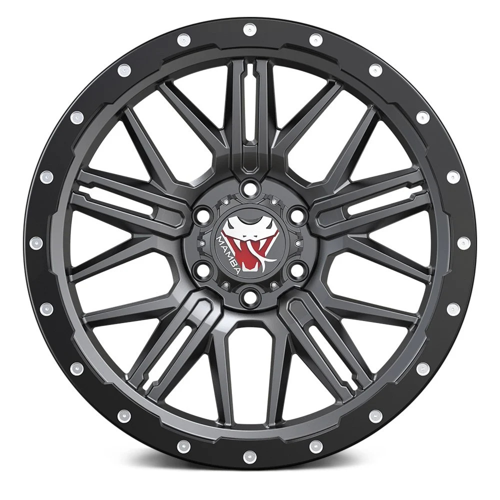Mamba M25 Wheel 17x9 (-12, 6x139.7, 106.1) Gray Single Rim