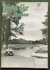 The Light Car & Cyclecar magazine 18th July 1930 No 919 Austin vintage VSCC