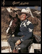Gene Autry 1992 Country Music Star Card #33 (NM)
