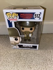 Funko POP! Televisión Stranger Things Jim Hopper con Donut #512 CAJA DAÑADA