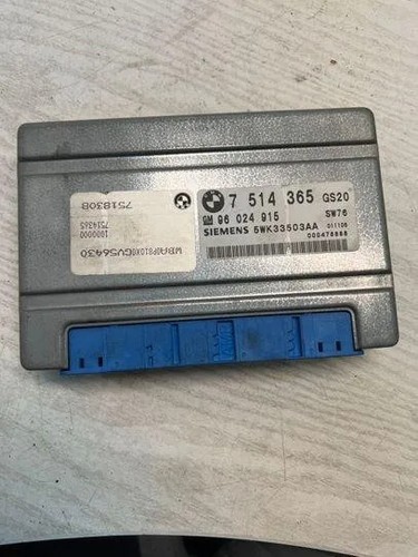 BMW 5 E39 Getriebesteuergerät 7514365 5WK33503AA 96024915 2.00 Petrol 24415548