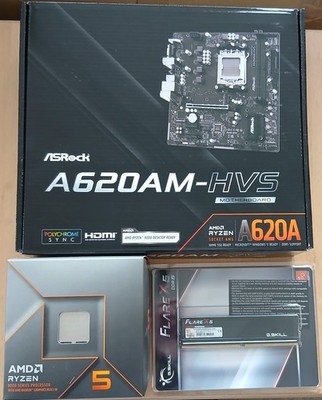 Aufrüstkit Bundle AMD Ryzen 5 8500G, ASRock MB A620AM-HVS u. 8 GB DDR5 RAM