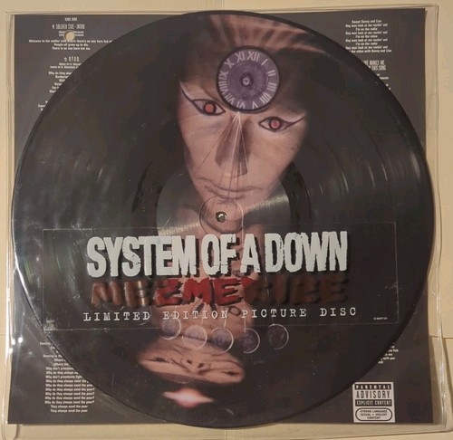 System Of A Down: Mezmerize Vinyl Schallplatte Album LP SELTEN limitierte Bild-CD sehr guter Zustand +
