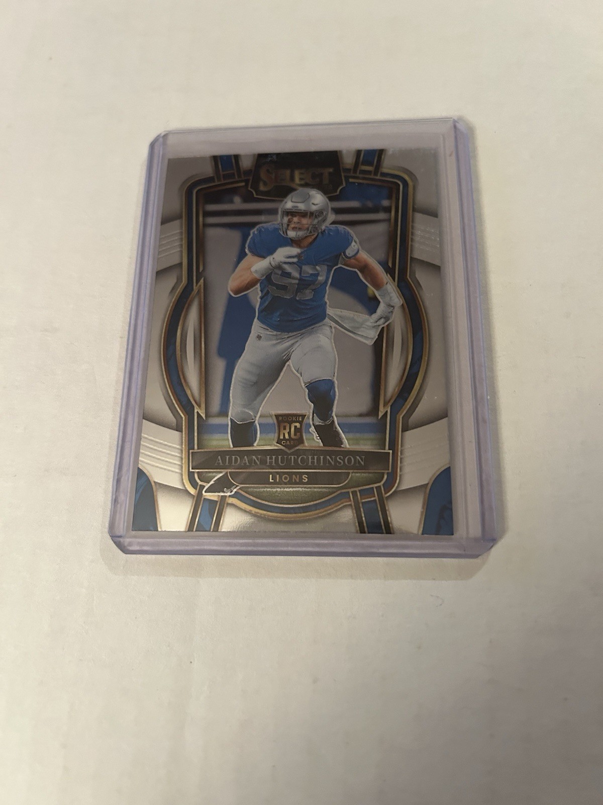 Aidan Hutchinson 2022 Select Rookie Club Level Detroit Lions