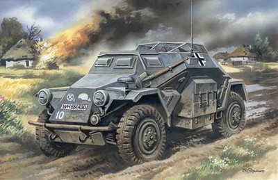 ICM-72431 ICM Sd.Kfz.260, German Radio Communication Vehicle