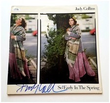Judy Collins Signed Autographed Album Cover LP ACOA
