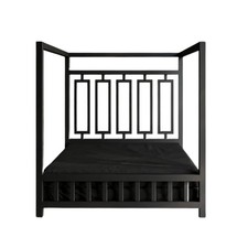 Sheets Of San Francisco Waterproof Sheets Double AU 140 x 190 - Black