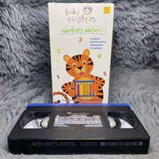 Baby Einstein Numbers Nursery VHS Tape 2003 Walt Disney Educational Series Show