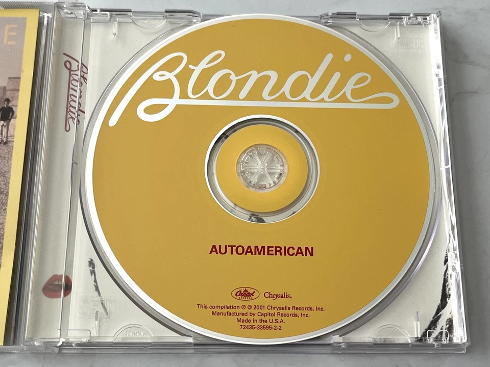 Blondie Autoamerican CD 2001 Chrysalis BONUS TRACKS! Debbie Harry, Call Me OOP! Foto 2 de 4