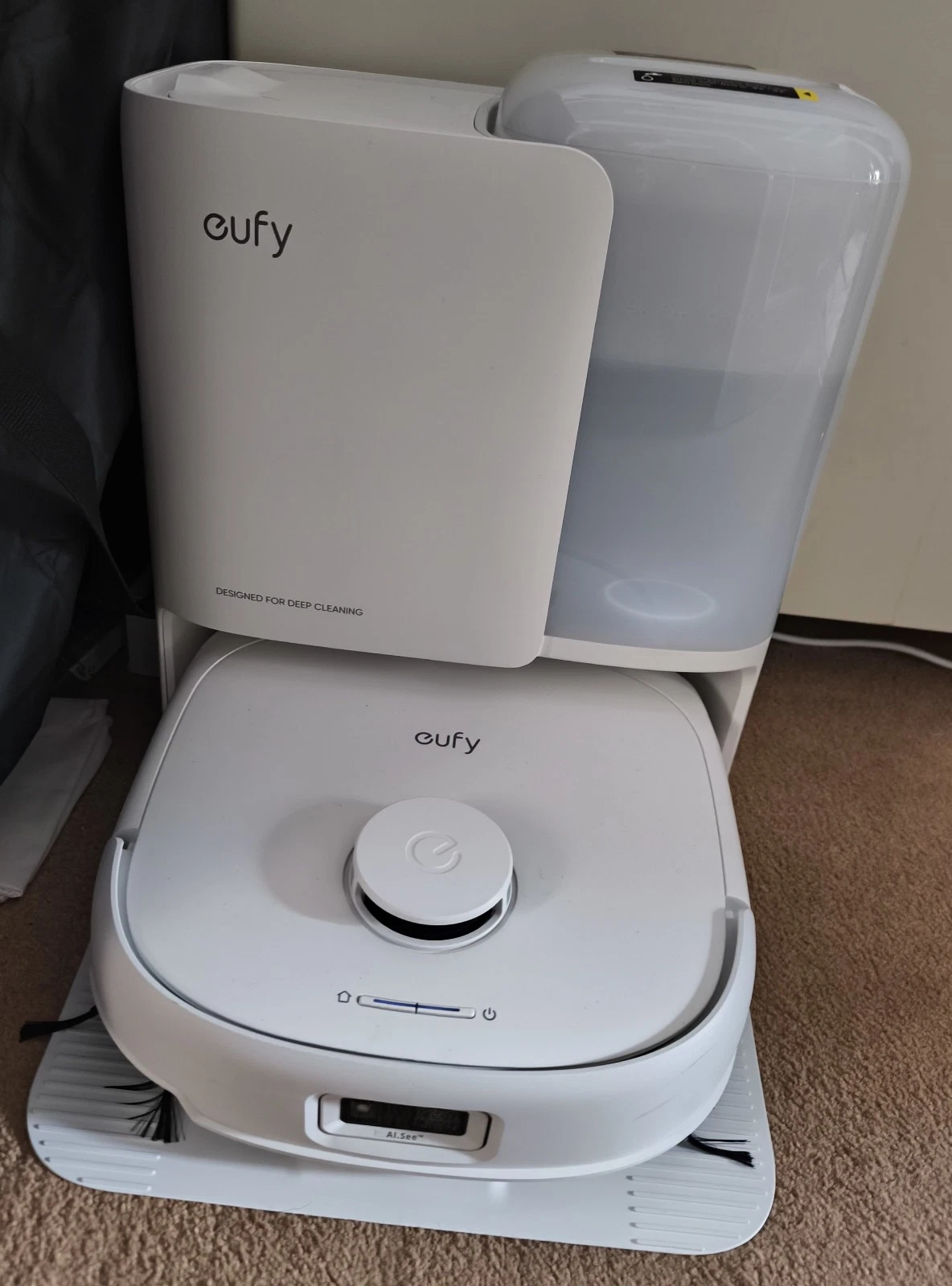 eufy Omni E25 20,000 Pa turbo self-cleaning 2-in-1 robot vacuum cleaner and mop