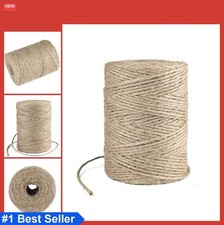 Jute Twine 3mm 328 Feet Natural String for Crafts Gift Wrapping Packing