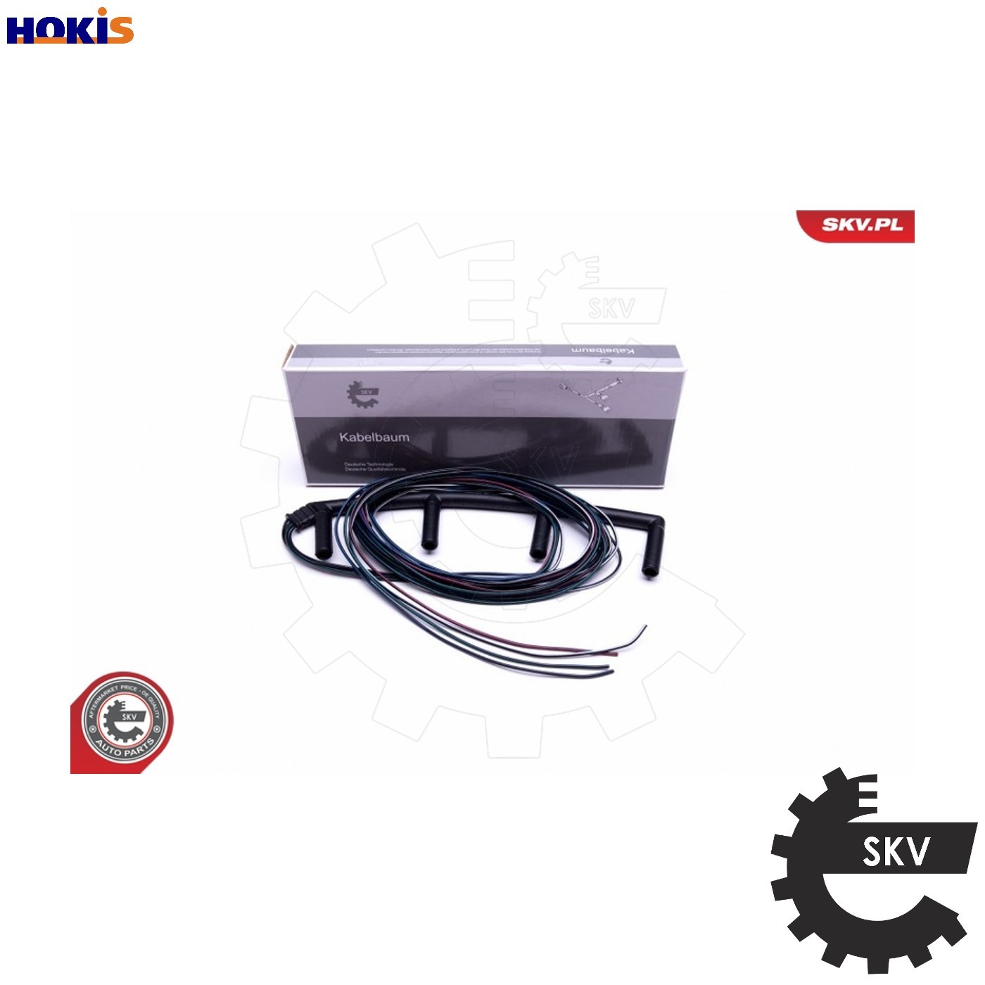 CABLE REPAIR KIT GLOW PLUG 53SKV012 FOR SKODA SUPERB/II OCTAVIA/Combi FABIA 2.0L