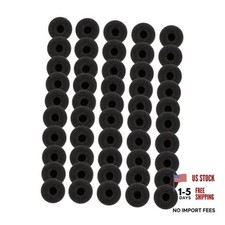 50PCS 18mm Foam Earbud Covers for Walkie Talkie MP3 Headsets