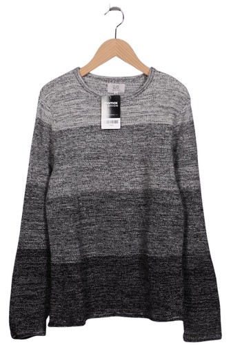 s.Oliver Pullover in Bouclé-Optik mit Woll-Anteil in Blau & Beige ab 28