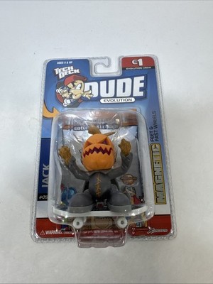 Tech Deck Dude E1 Evolution Series 1 % 055 Jack Pumpkin New In Pkg Hard to Find
