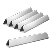 17.5" inch Stainless Steel Flavorizer Bars for Weber Genesis 300 Series, (5pack)