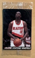 Dontonio Wingfield 1995-96 Skybox Franz Bread Rookie Card, New In Package, Trail. rookie card picture