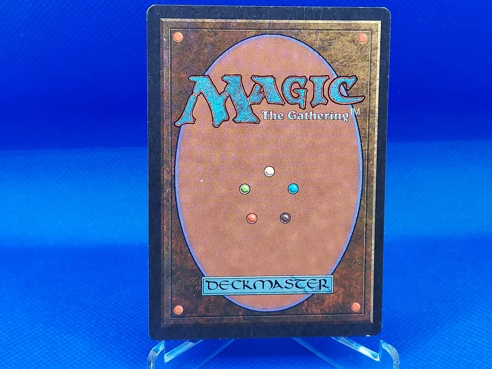 Ali from Cairo 1x ARN MTG Arabian Nights Rare Vintage NM+ front/LP back red - Image 2 of 2