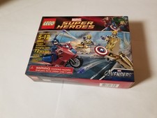 Lego Marvel Super Heroes Captain America's Avenging Cycle 6865 new