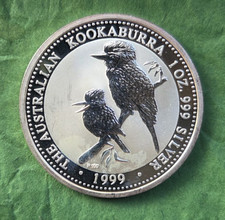 1999 Australian Kookaburra Silver Coin 1oz