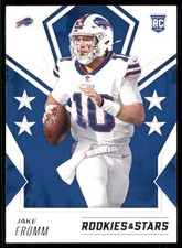  Buffalo Bills 2020 Panini Rookies & Stars - Rookie Jake Fromm #107 (RC)