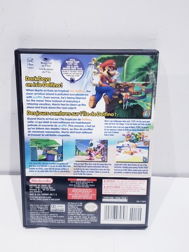 Super Mario Sunshine - Not For Resale (Nintendo Gamecube, 2002) TESTED - Picture 6 of 6