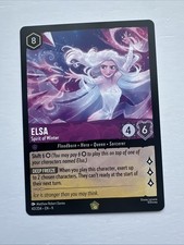 Disney Lorcana Fabled TCG Elsa Spirit of Winter Legendary 43/204 Frozen Card