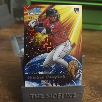 #ad 2025 Bowman Chrome Meteoric Rise Kristian Campbell Blue Mojo Refractor 150 $9.99