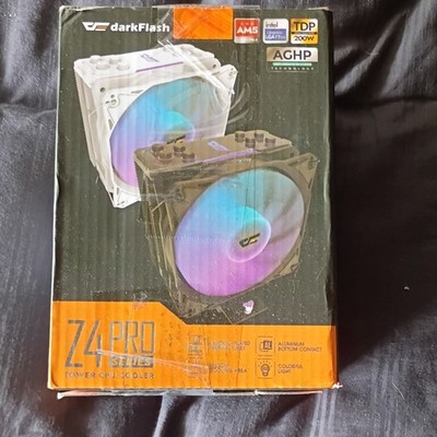 darkFlash Z4 Pro Series RGB Tower CPU Cooler, AMD AM5 Intel LGA1700