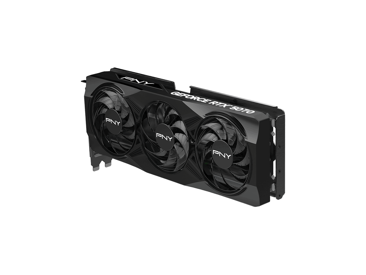 PNY GeForce RTX 5070 OC 12GB 192-Bit GDDR7 PCI Express 5.0 DLSS PNY GeForce RTX 5070 OC 12GB 192-Bit GDDR7 PCI Express 5.0 DLSS