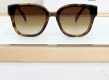 Large Square Sunglasses Brown Tortoise Gradient Fashion Shades