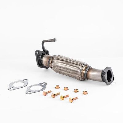 Stainless Steel Front Flex Pipe Fit: 11-13 Kia Sorento 10-12 Hyundai Santa Fe