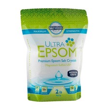 Ultra Epsom Salt Unscented 2 Lb by SaltWorks