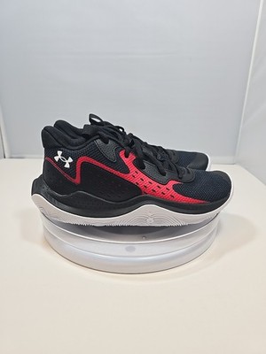 BOYS SIZE 7Y Under Armour Youth UA Jet '23 Basketball Shoes 3026635-001 Black