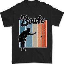 Boule Bowls Petanque Balls Camiseta Para Hombre 100% Algodón