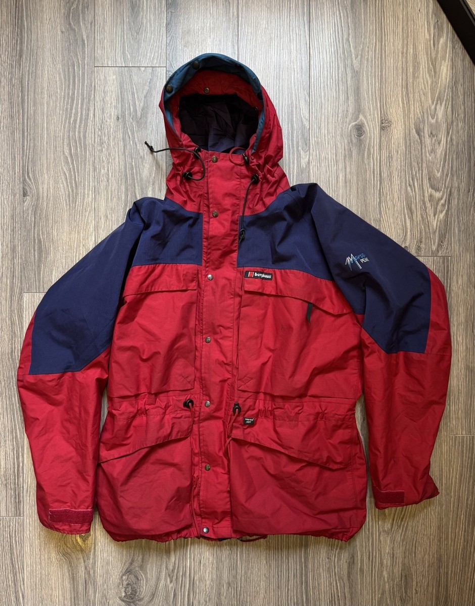 Berghaus Men's Mera Peak Gore-tex Vintage hooded jacket S Made in