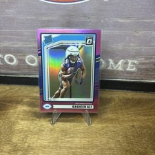 2024 Donruss Optic Pink Prizm Rasheen Ali Rated Rookie Baltimore Ravens 🏈🔥🐦‍⬛