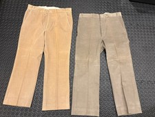 2x Vintage Orvis Men's Corduroy Hunting Pants Size 36x29 