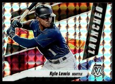 2021 Panini Mosaic Launched Prizm Kyle Lewis Seattle Mariners #L8