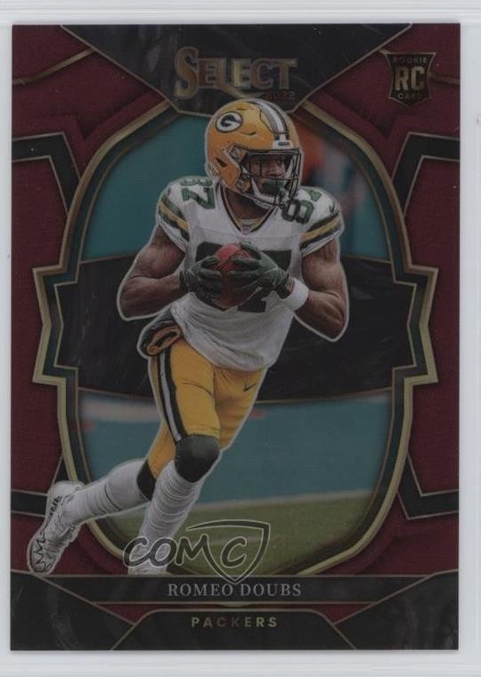 2022 Panini Select Concourse Maroon Prizm 46/149 Romeo Doubs #54 10tb