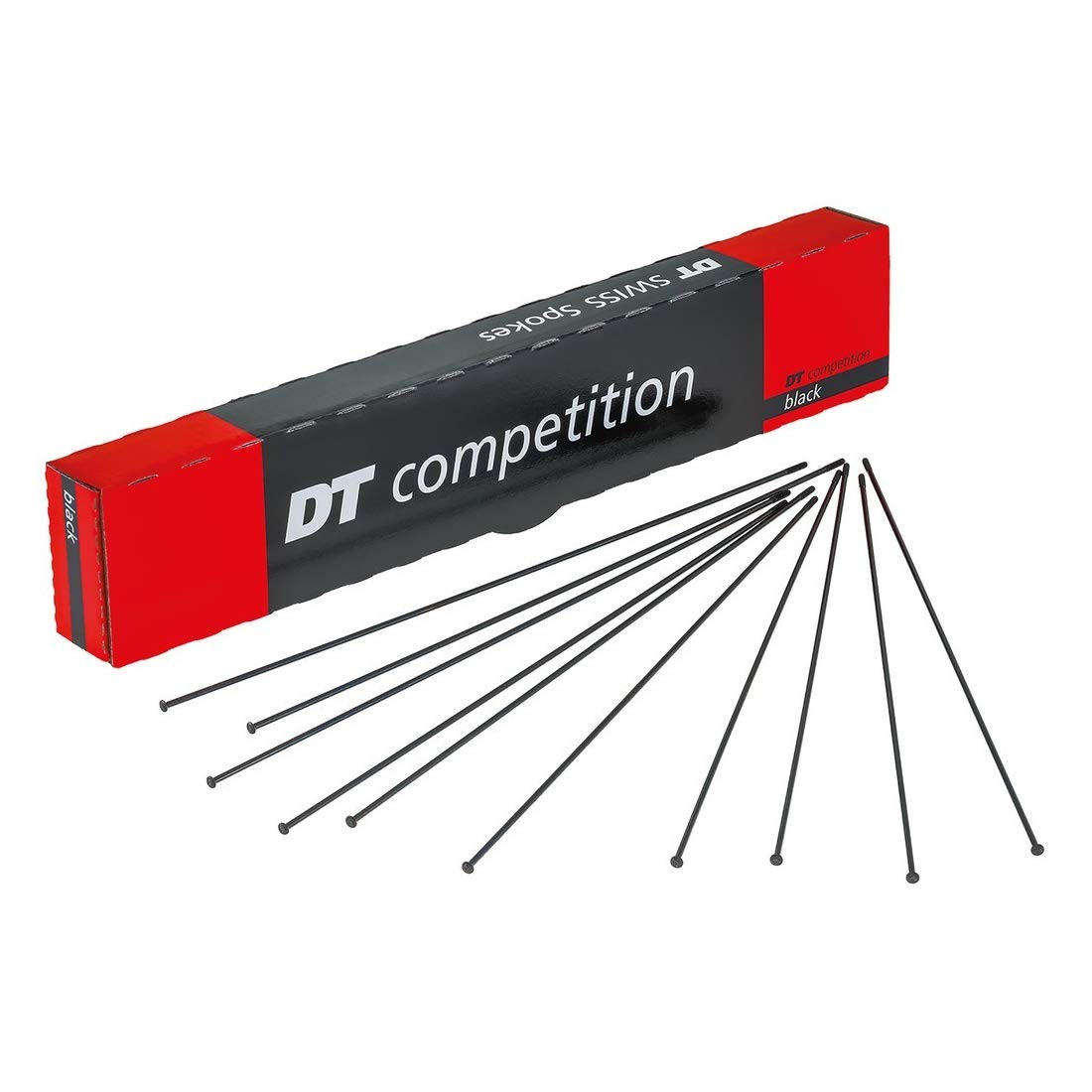 DT Swiss Competition Straight Pull Spokes 14 15 g 2 18 mm box 100 black 31690₽