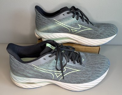 Men's Mizuno Wave Inspire 21, Tradewinds/Neo Mint, 12.5 2E Wide US