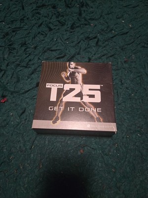 FOCUS T25 Alpha + Beta Workout 8 Disc DVD Set (CORE SPEED MISSING)